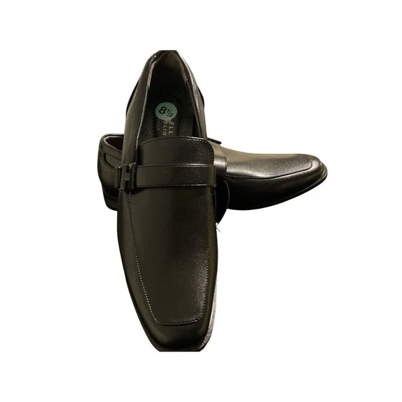 Perry Ellis Men’s Loafers‎ Size 8.5 Dress Shoes Black Slip On Comfort Foam - Picture 3 of 9